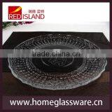 2016 Hotsale CLEAR PASTRY CAKE PLATE OR PLATTER SWEETS DESSERTS ROUND CLEAR CHINESE GLASS thumbnail-4
