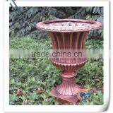 Classical Polyresin Bronze Outdoor Pots Flower Planter thumbnail-1