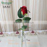 Decorative Artificial Single Rose for Wedding &table Centerpieces thumbnail-1