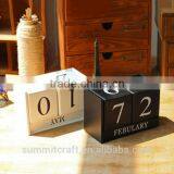 Yearly Table Calendar Wooden Islamic Calendar 2017