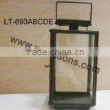 Decorative Round White Metal Led Lantern thumbnail-1