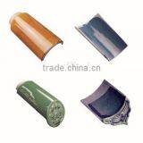 Chinese Glazed Roof Tile /ceramic Semicircle-shaped Tile Price thumbnail-1