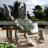 Bronze Foundry Garden Decor Bronze Large Crab Sculpture thumbnail-1