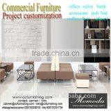 Magic Personality Stylish Sofa Stool Bench for Rest Waiting Sofa Chair Stainless Steel Fashion Project Modern Furniture Design thumbnail-1