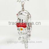 Acrylic Snowman Head Icicle Xmas Hanging Decorations thumbnail-2