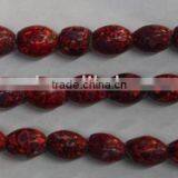 Wholesale 10*14mm Loose Black Turquoise Beads thumbnail-1