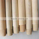 Smooth Surface Natura Wooden Threaded Rod for Cleaning Product