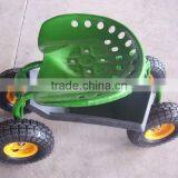 Rolling Work Seat With Four Wheels thumbnail-1