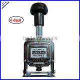 Office 6 Digital Self-inking Hand Metal Auto Number Stamp thumbnail-1