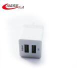 Square Shape Portable Mini 2 USB 5v 2A Mobile Charger Adapter thumbnail-3