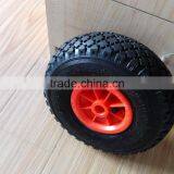 260x85mm Pneumatic Wheel 3.00-4 With Plastic Rim thumbnail-1