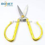 S11006 FDA Qualified 6-3/4" Zinc-Alloy Gold Handle Tailor Ribbon Scissors thumbnail-5