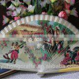 Wedding Decorations Spanish Wood Handheld Fan thumbnail-1