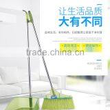 L00086 2017 Factory Wholesale Household Duo-Pan Dustpan & Lobby Broom Combo Superior Performance Broom & Dust Pan Set thumbnail-2