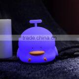 UCHOME Creative 7 Colors Change Silicone Cute Gift Night Light Kids LED Night Lamp Night Lights For Baby thumbnail-4