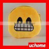 UCHOME Wholesale Portable Yellow Emoji Coin Purse With Whatsapp Emotion thumbnail-3