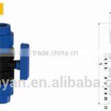 TY High Quality PP Compression Fittings TRUE UNION BALL VALVE Eco-friendly Cheap Price Full Size Factory Price List Discount thumbnail-1