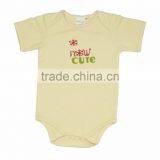 100 % Organic Cotton Baby Body Suits and Soft With Short Sleeve Baby t Shirts With Organic Latest Design thumbnail-2
