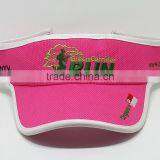 Fashion Custom Sun Visor Cap and Hat With Embroidery LOGO thumbnail-1