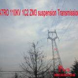 MEGATRO 110KV 1C2 ZM3 Suspension Transmission Tower thumbnail-1