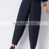 Hot Sale New Fashion Summer High Waist Ladies Pantskirt Women Chiffon Wide Leg Pant thumbnail-1