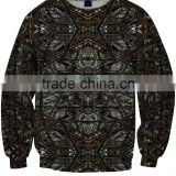 OEKOTEX-CERTIFICATE audited clothing supplier all over printed crewneck sweatshirt