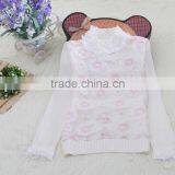 Pink Latest Design High Neck Youth Knitting Children Clothes 2016 thumbnail-4