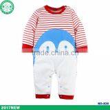 OEM Branded Autumu Winter Long Sleeve Round Neck Baby Romber Kids Bodysuit thumbnail-1