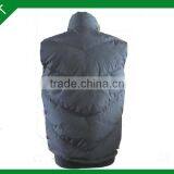 High Quality Black Mens Down Vest thumbnail-2