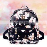 2016 New Leather School Bag Backpack thumbnail-1