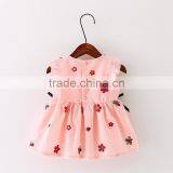 Wholesale Sweet Style Knitted Flower Pattern Baby Dress thumbnail-2