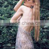 The New 2015 European and American Lingerie Sleepwear Foreign Trade the Original Single Wholesale Sexy Bud Silk Condole Belt Nig thumbnail-5