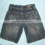 Boys Dark Wash Slim Fit Denim Pant #22HXH0005 thumbnail-2