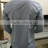 Latest Design Grey Dotted High Quality Shirts thumbnail-2