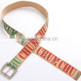 New Style Hot Sale Jacquard Strong Leather Belts Manufacturer thumbnail-1