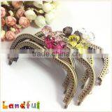 Wholesale Rhinestone Decorate Handicraft Bag Supplies Open Channel Purse Frame thumbnail-1