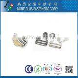 Taiwan Brass Metal Copper Gold Plated Steel Adjust Buckle Slide Strap Buckle thumbnail-1