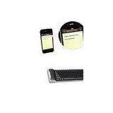 High Durability Silicone Folding Roll Up Wireless Folding Bluetooth Keyboard For Iphone4