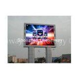 P 10 Outdoor Advertising LED Display Screen 1R1G1B with IP65 Waterproof , 10000 dots