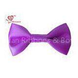 Customized Childrens / Girls Hair Bows Concise Style Ribbon Bow Clips thumbnail-1