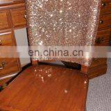 Banquet Charming Style Shiny Sequin Chair Band thumbnail-3