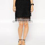 Women Fashion Design Mini Fringe Skirt Made In China thumbnail-1