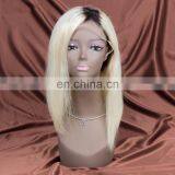 Brown Color Beautiful Brazilian Human Hair Lace Wig Blonde Human Hair Full Lace Wig