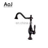All Copper and Lead European Classic Gutters With a Standard Open-hole Kitchen Hot Water Mixer Faucet thumbnail-5