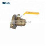 Brass Ball Valve With Flange Connected thumbnail-1