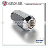 Chrome Plate White Wheel Blox Lug Chrome Nut thumbnail-1