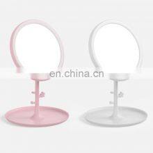 New Style Table Desktop Led Light Makeup Cosmetic Mirror thumbnail-4