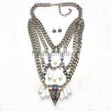 Wholesale Yiwu Jewelry Set 2015 Newest Gold Plated African Beads Fashion Jewelry Sets thumbnail-2
