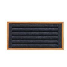 Bamboo and Wood Jewelry Viewing Pallet Ring Necklace Pendant Bracelet Earring Jewelry Display Storage Box Jewelry Display Props thumbnail-2