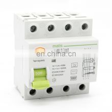 Practical and affordable 4P 63A 30mA ELCB RCCB RCD residual current device circuit breakers